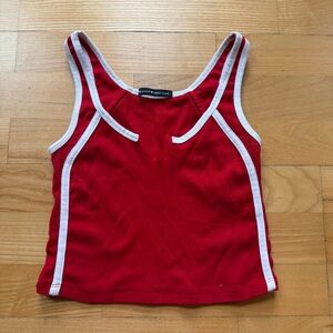 Brandy Melville Lauren tank red